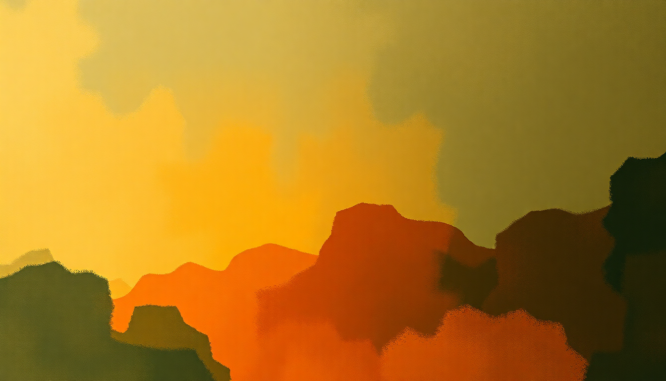 Fan-driven abstract illustration evoking the emotional arc of Wachet auf, ruft uns die Stimme, BWV 140 by Johann Sebastian Bach