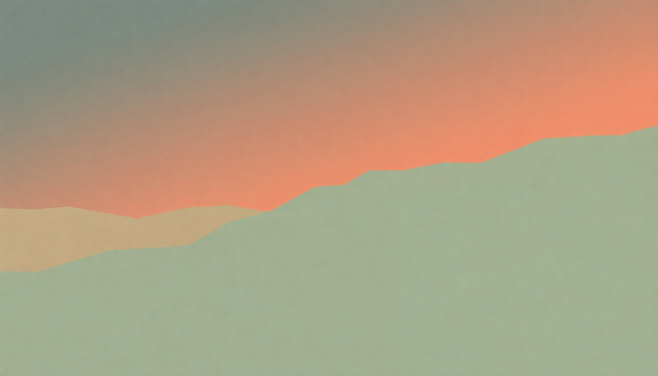 Fan-driven abstract illustration evoking the emotional arc of Sleight of Hand by Pearl Jam