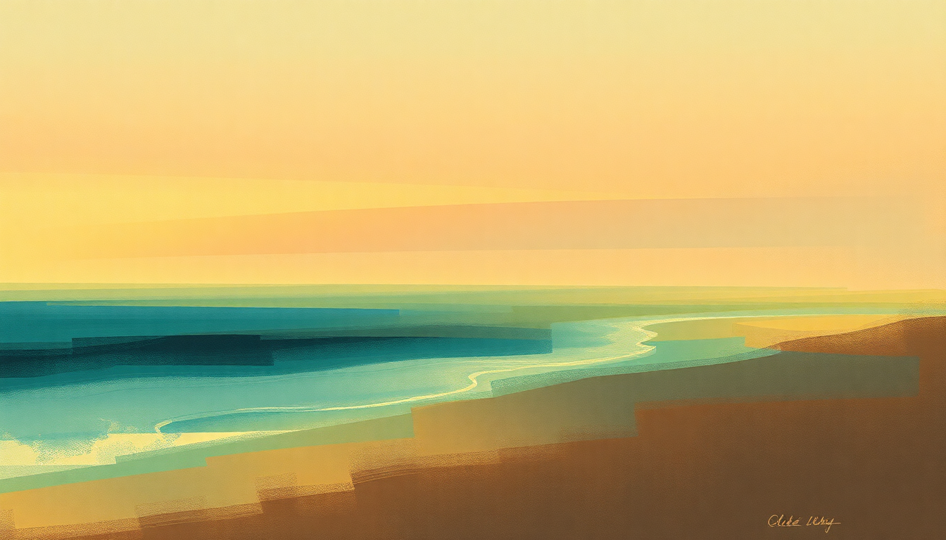 Fan-driven abstract illustration evoking the emotional arc of Slide Away by Oasis