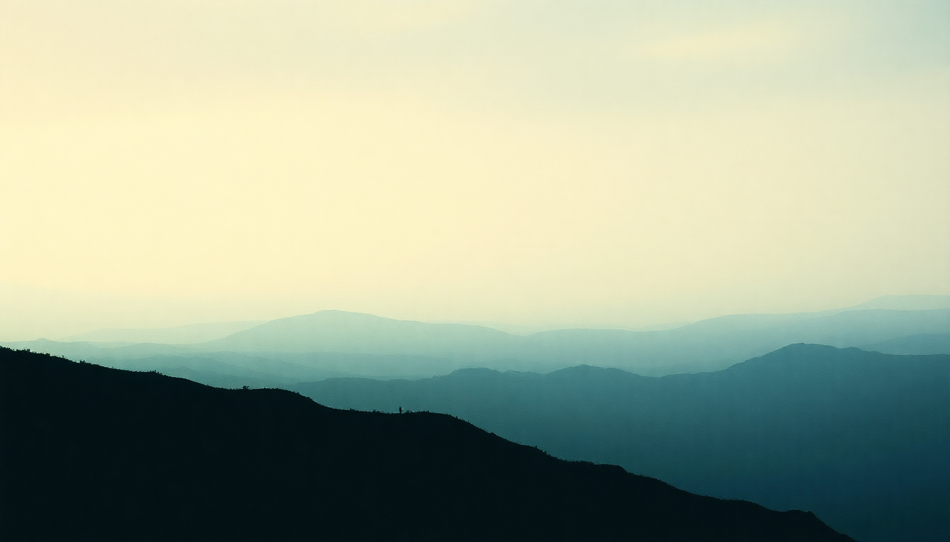 Fan-driven abstract illustration evoking the emotional arc of Slide Away by The Verve