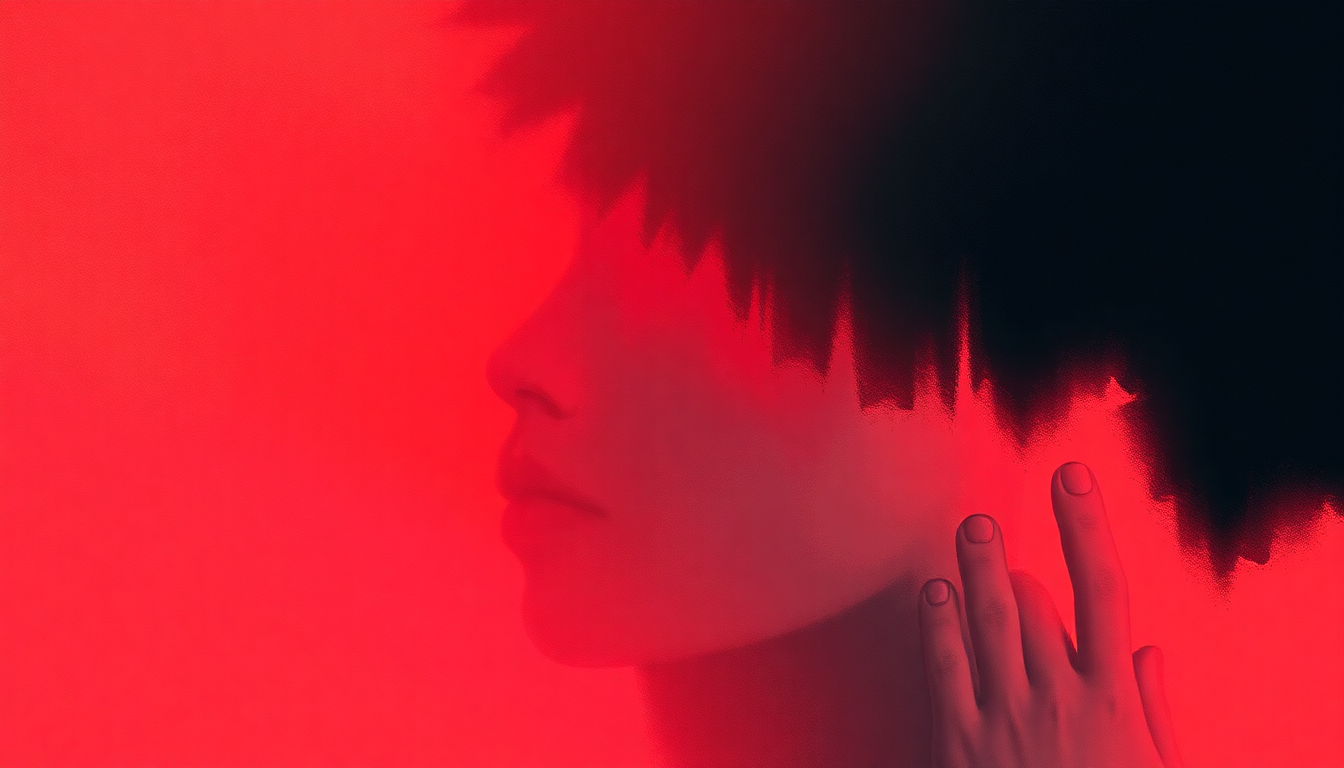 Fan-driven abstract illustration evoking the emotional arc of Smooth Criminal by Michael Jackson