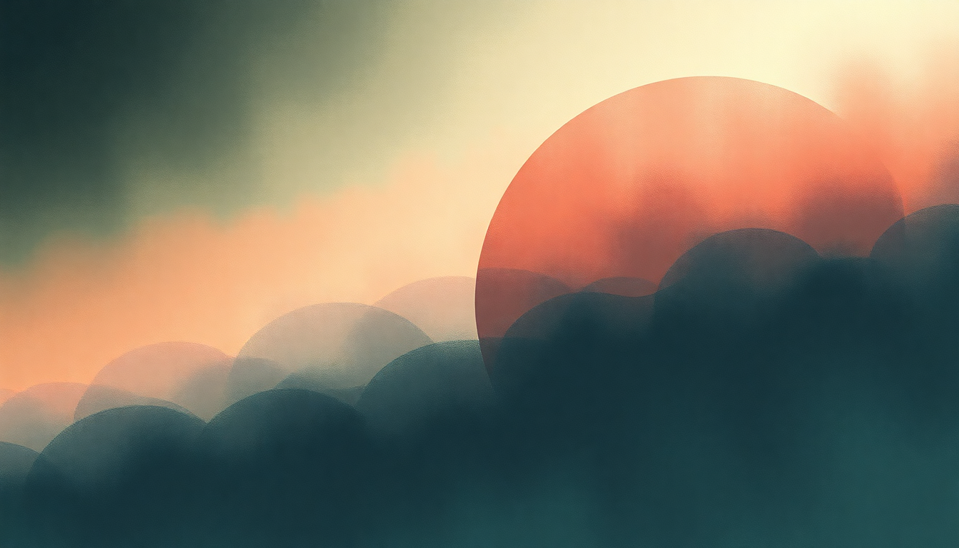 Fan-driven abstract illustration evoking the emotional arc of So Long and Thanks for All the Fish by A Perfect Circle