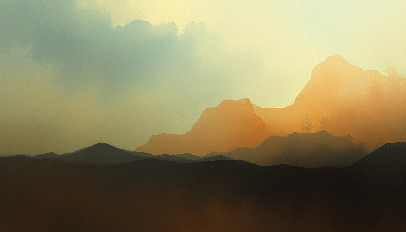 Fan-driven abstract illustration evoking the emotional arc of So Real by Jeff Buckley