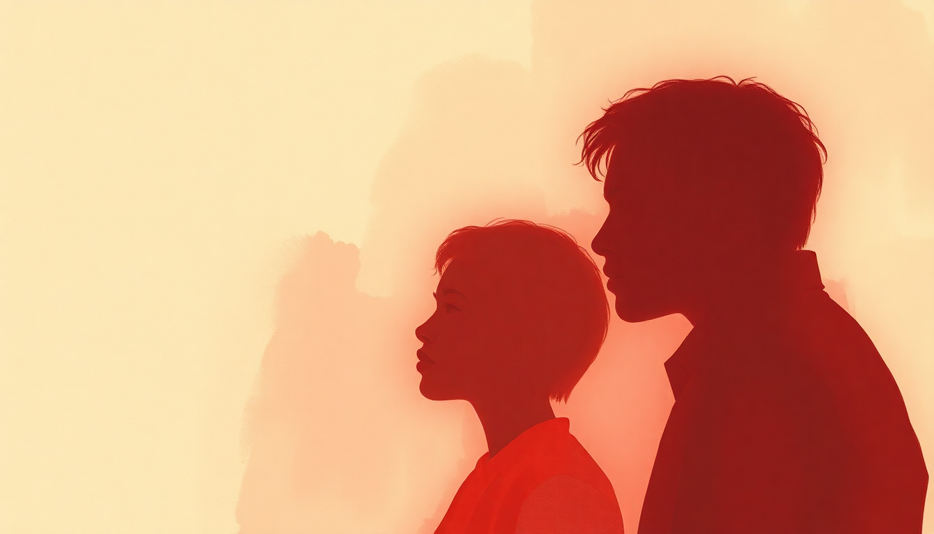 Fan-driven abstract illustration evoking the emotional arc of Society Red by Dexter Gordon