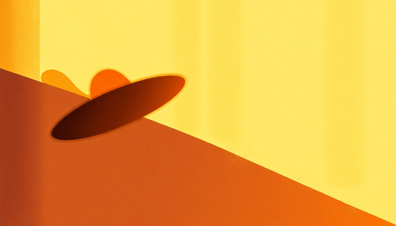 Fan-driven abstract illustration evoking the emotional arc of Sombrero Sam by Charles Lloyd