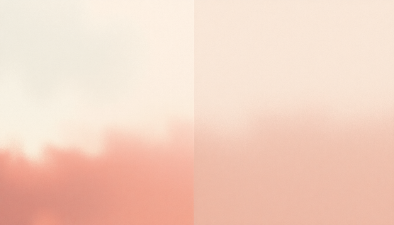 Fan-driven abstract illustration evoking the emotional arc of Sonneries de la Rose Croix by Erik Satie