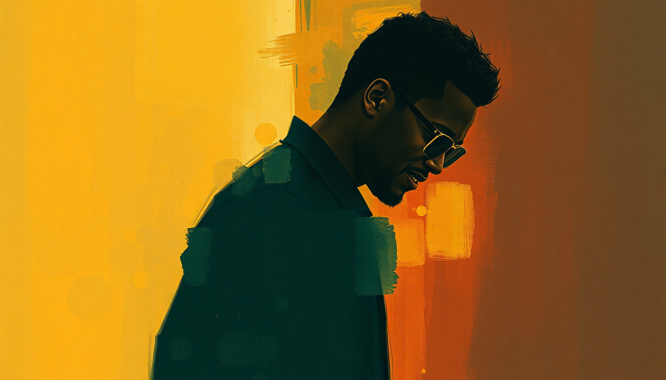 Fan-driven abstract illustration evoking the emotional arc of Soothe Me by Sam and Dave