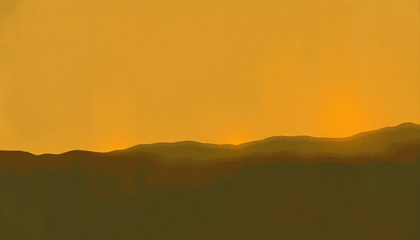 Fan-driven abstract illustration evoking the emotional arc of Soul Lament by Kenny Burrell