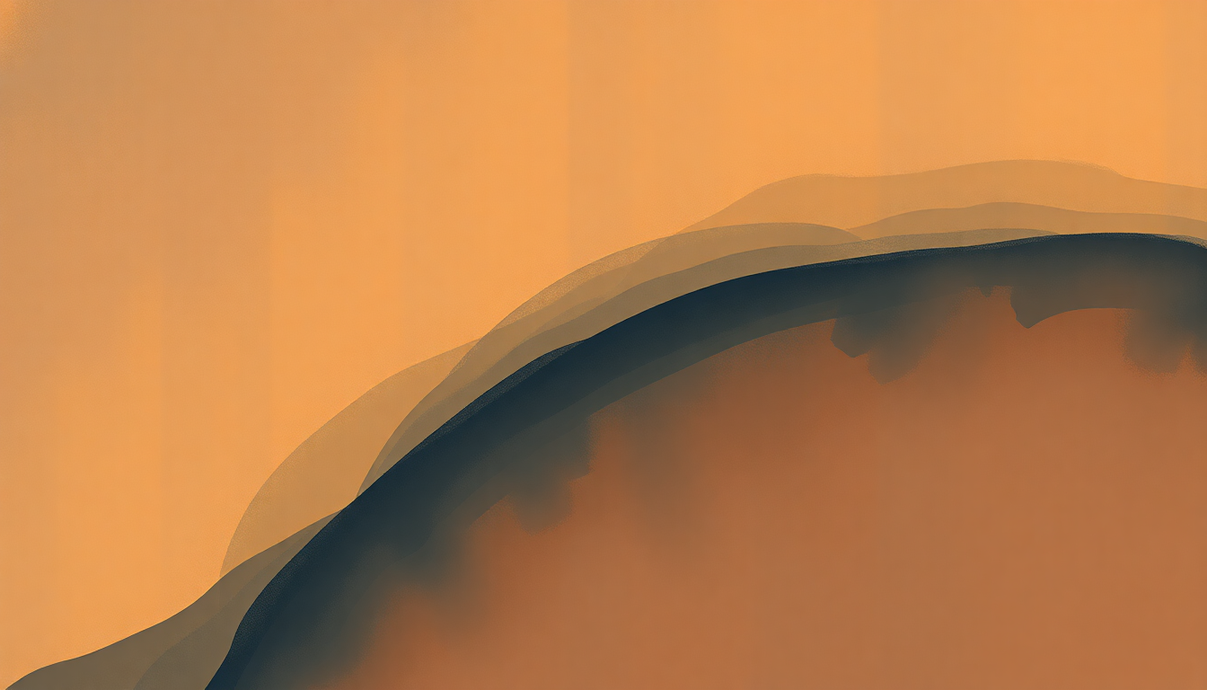 Fan-driven abstract illustration evoking the emotional arc of Soulstar by Musiq Soulchild