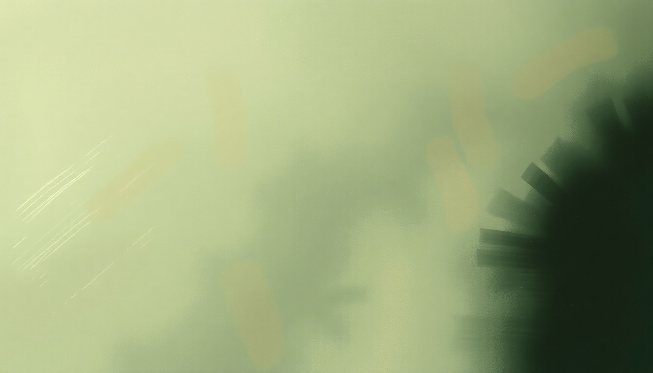 Fan-driven abstract illustration evoking the emotional arc of Spook by Galaxie 500