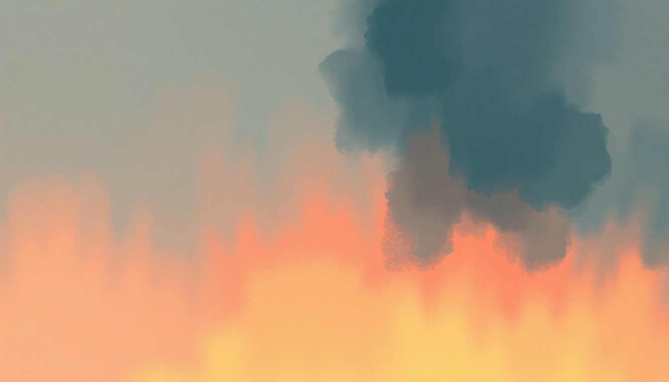 Fan-driven abstract illustration evoking the emotional arc of Stand By Me Reprise by Ben E King