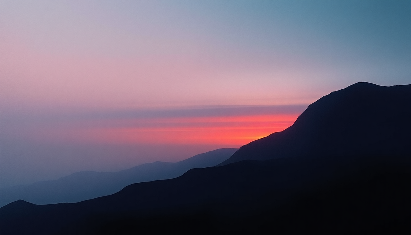 Fan-driven abstract illustration evoking the emotional arc of Stationary Traveller by Camel