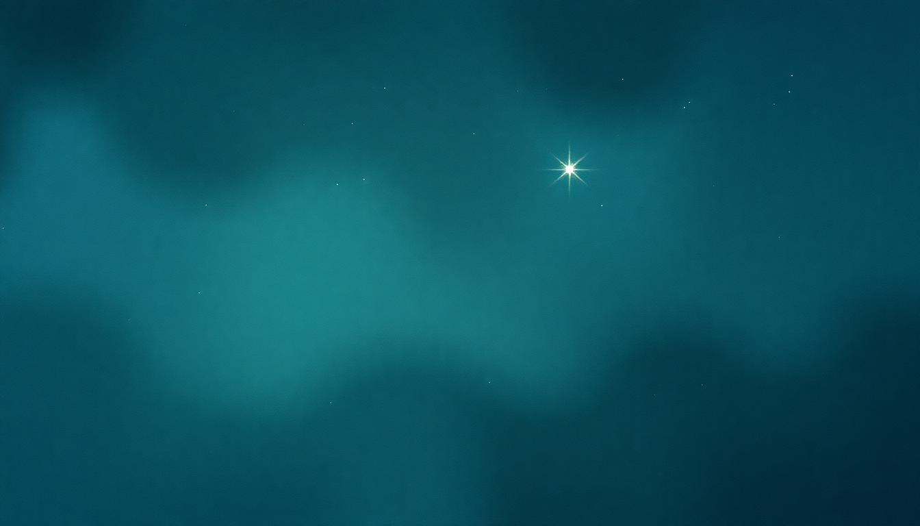 Fan-driven abstract illustration evoking the emotional arc of Stella by Starlight by Keith Jarrett