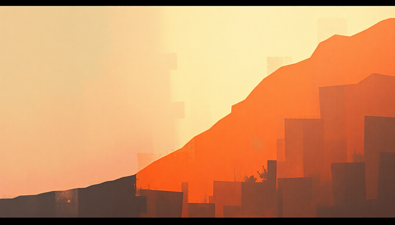 Fan-driven abstract illustration evoking the emotional arc of Step by Step by Whitney Houston