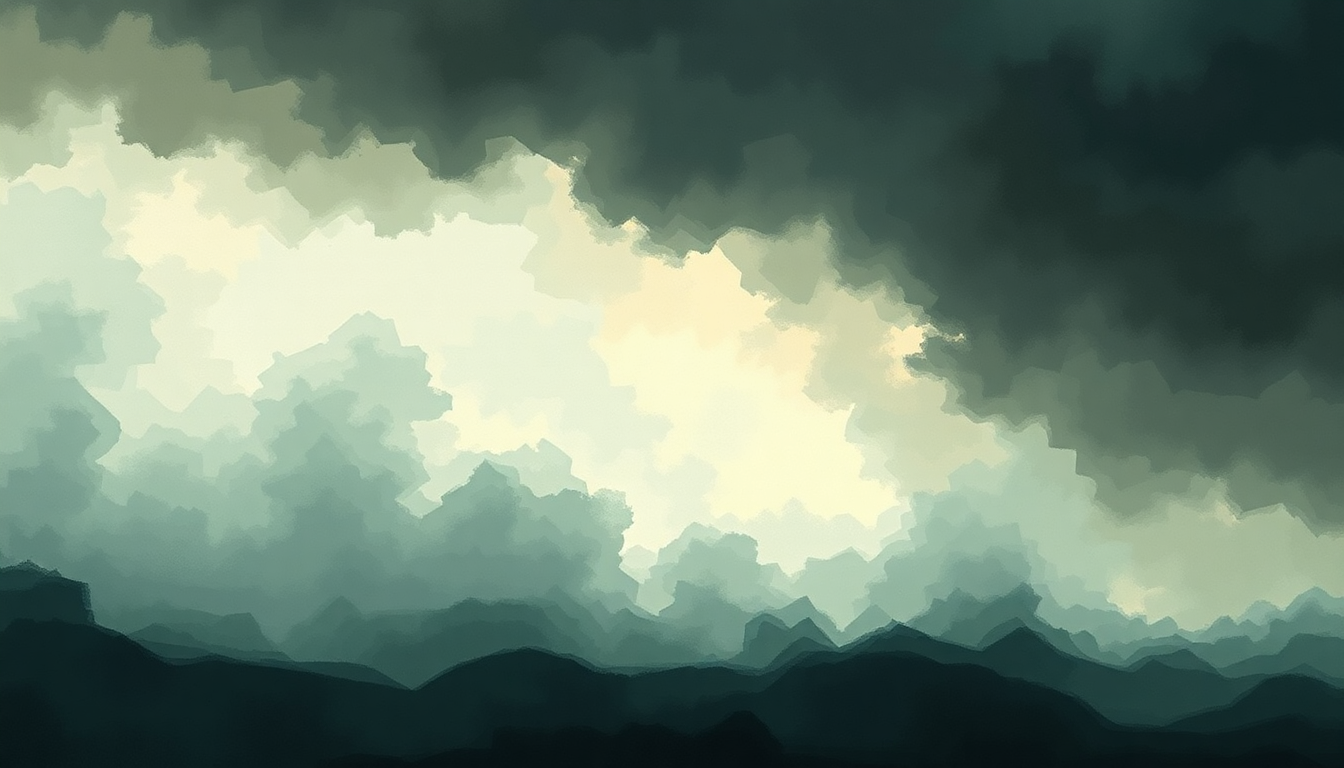 Fan-driven abstract illustration evoking the emotional arc of Still by Foo Fighters