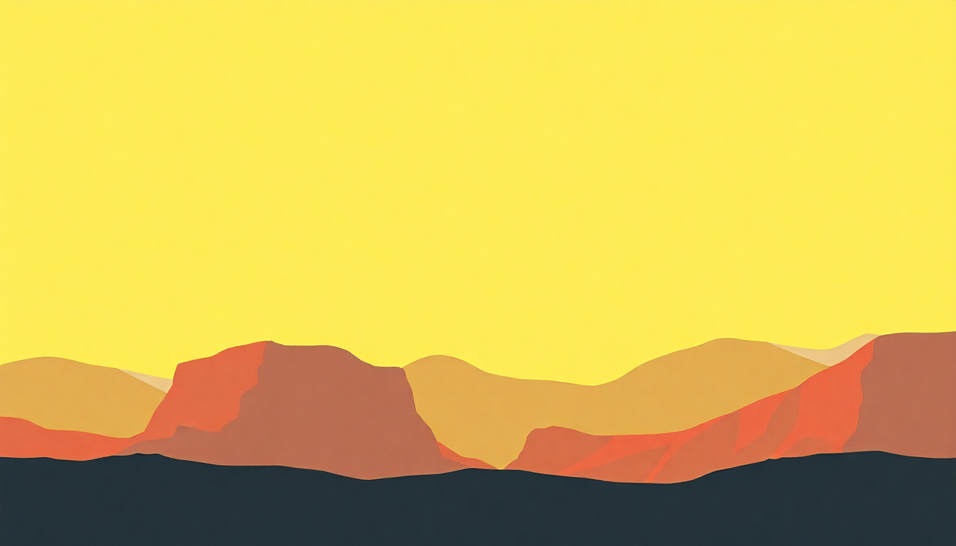 Fan-driven abstract illustration evoking the emotional arc of Stone City Band Hi by Rick James