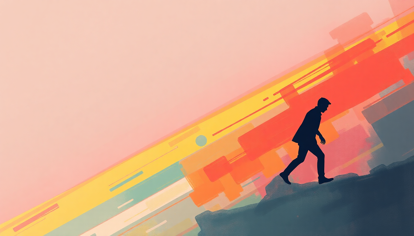 Fan-driven abstract illustration evoking the emotional arc of Style by Grandmaster Flash and the Furious Five