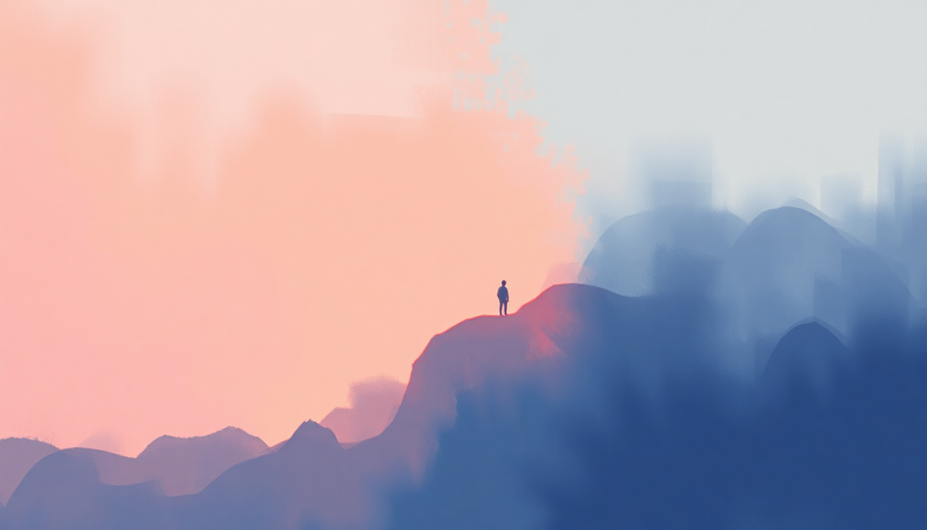 Fan-driven abstract illustration evoking the emotional arc of Successful by Drake