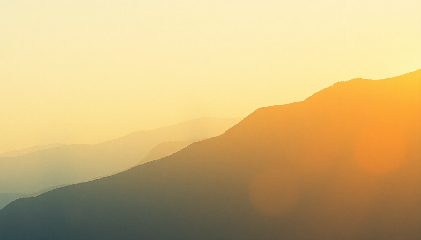 Fan-driven abstract illustration evoking the emotional arc of Sunblind by Fleet Foxes