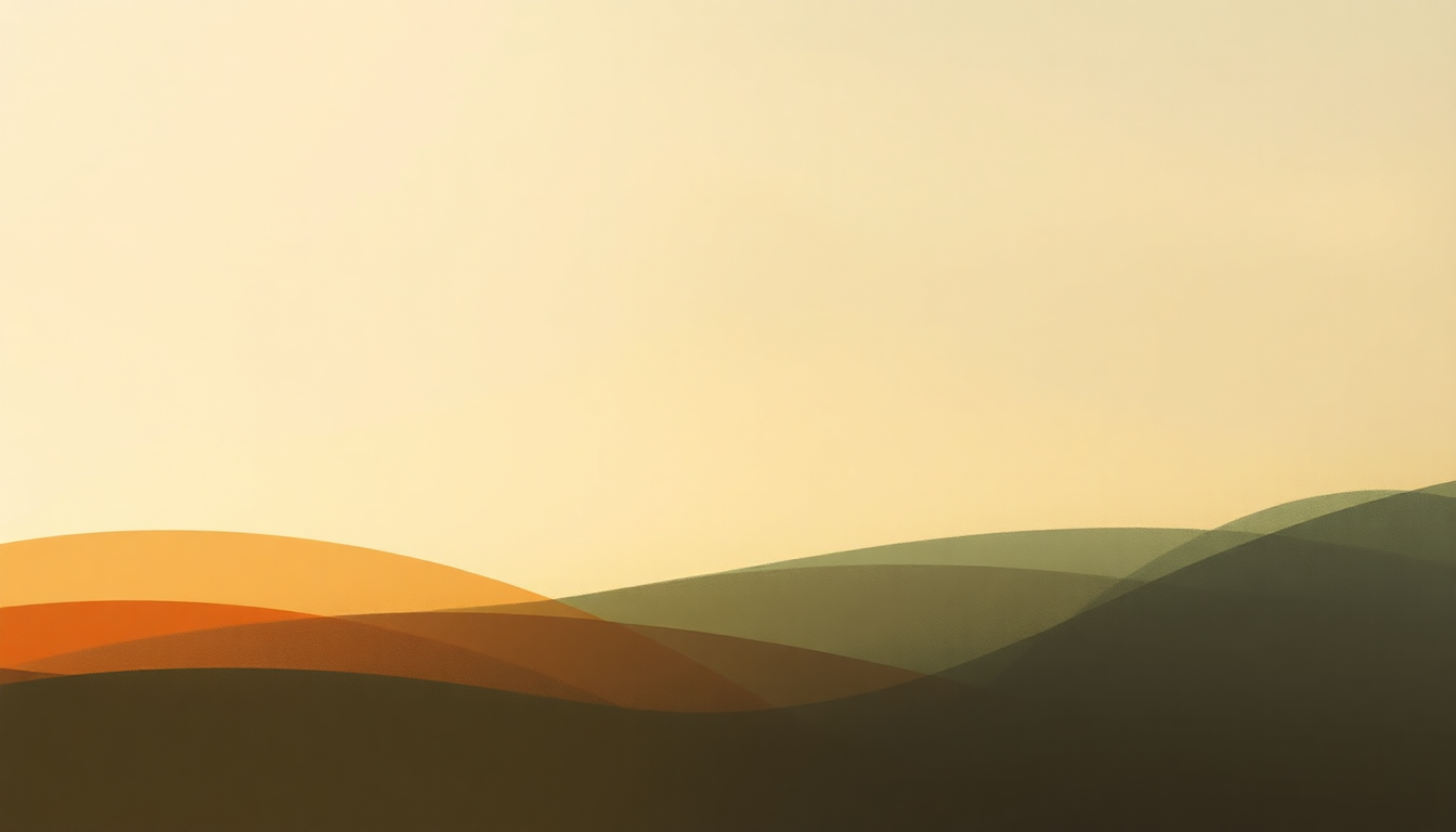 Fan-driven abstract illustration evoking the emotional arc of Sunflower by Nicolas Jaar