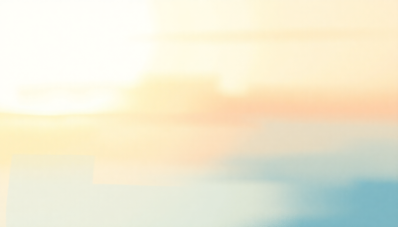 Fan-driven abstract illustration evoking the emotional arc of Keep on the Sunny Side by Elizabeth Mitchell