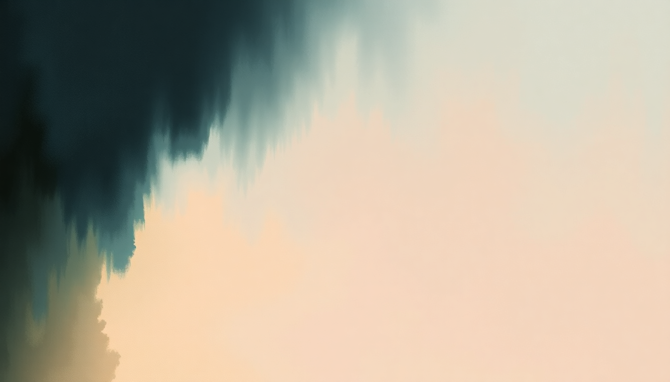 Fan-driven abstract illustration evoking the emotional arc of Supercut by Lorde