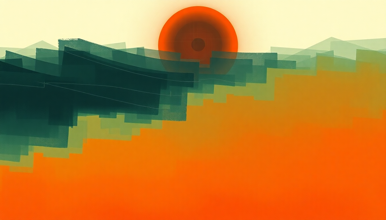 Fan-driven abstract illustration evoking the emotional arc of Supermassive Black Hole by Muse