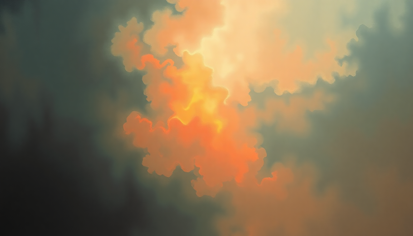 Fan-driven abstract illustration evoking the emotional arc of Supreme by Robbie Williams