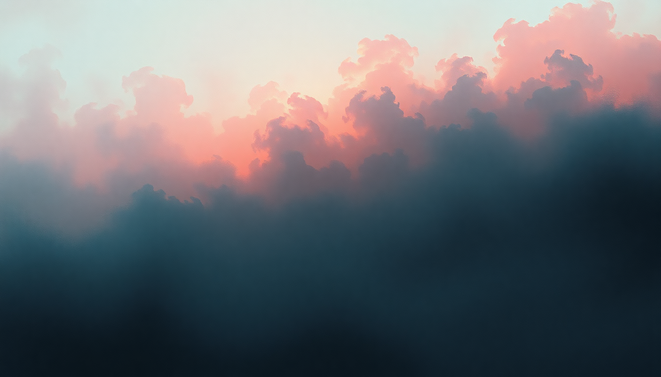 Fan-driven abstract illustration evoking the emotional arc of Surripere by Autechre