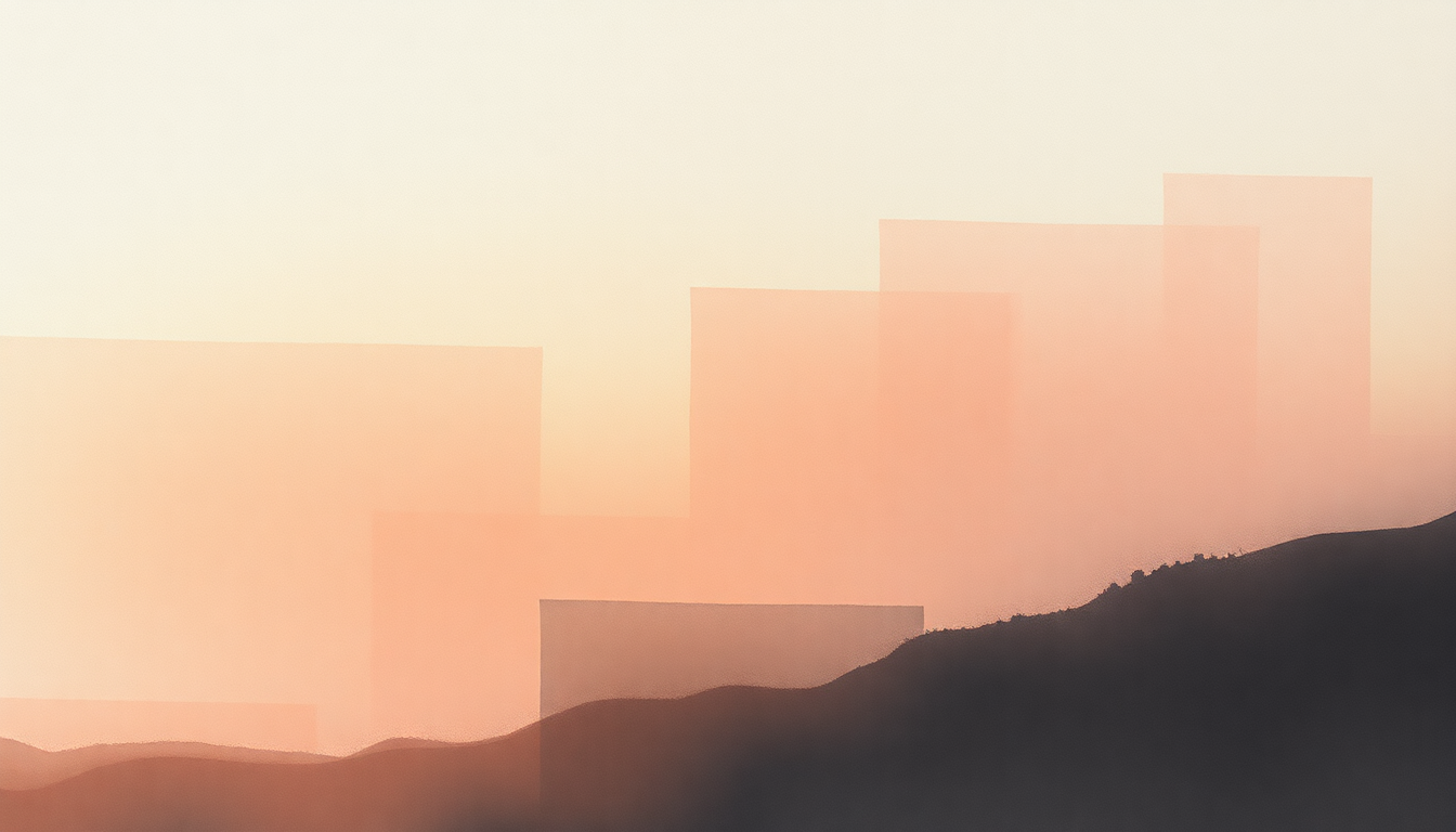 Fan-driven abstract illustration evoking the emotional arc of Sympathy by Vampire Weekend