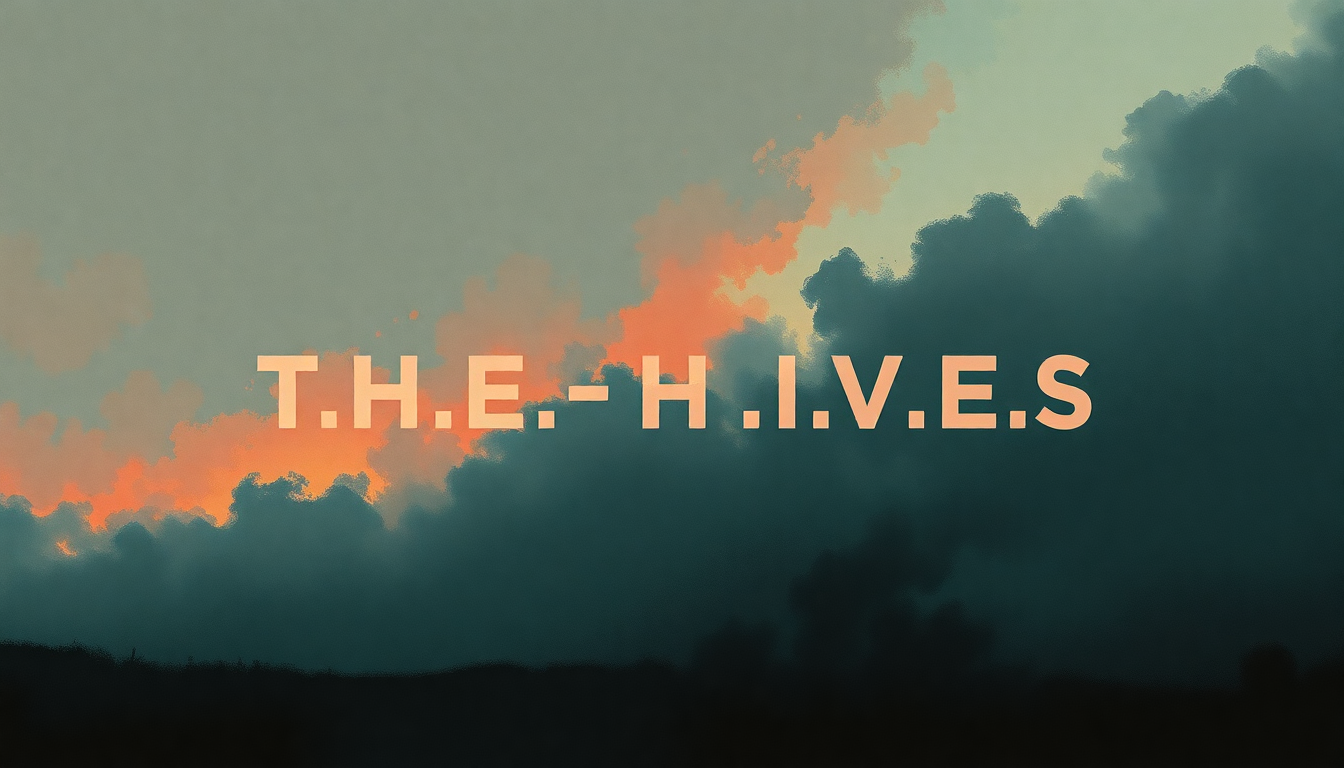 Fan-driven abstract illustration evoking the emotional arc of T.H.E.H.I.V.E.S. by The Hives