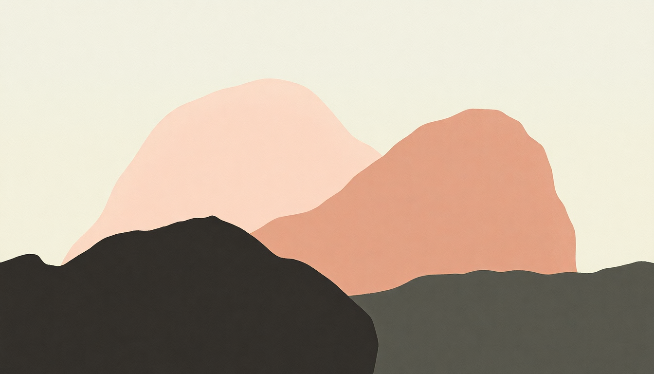 Fan-driven abstract illustration evoking the emotional arc of T.O.N.Y. by Solange