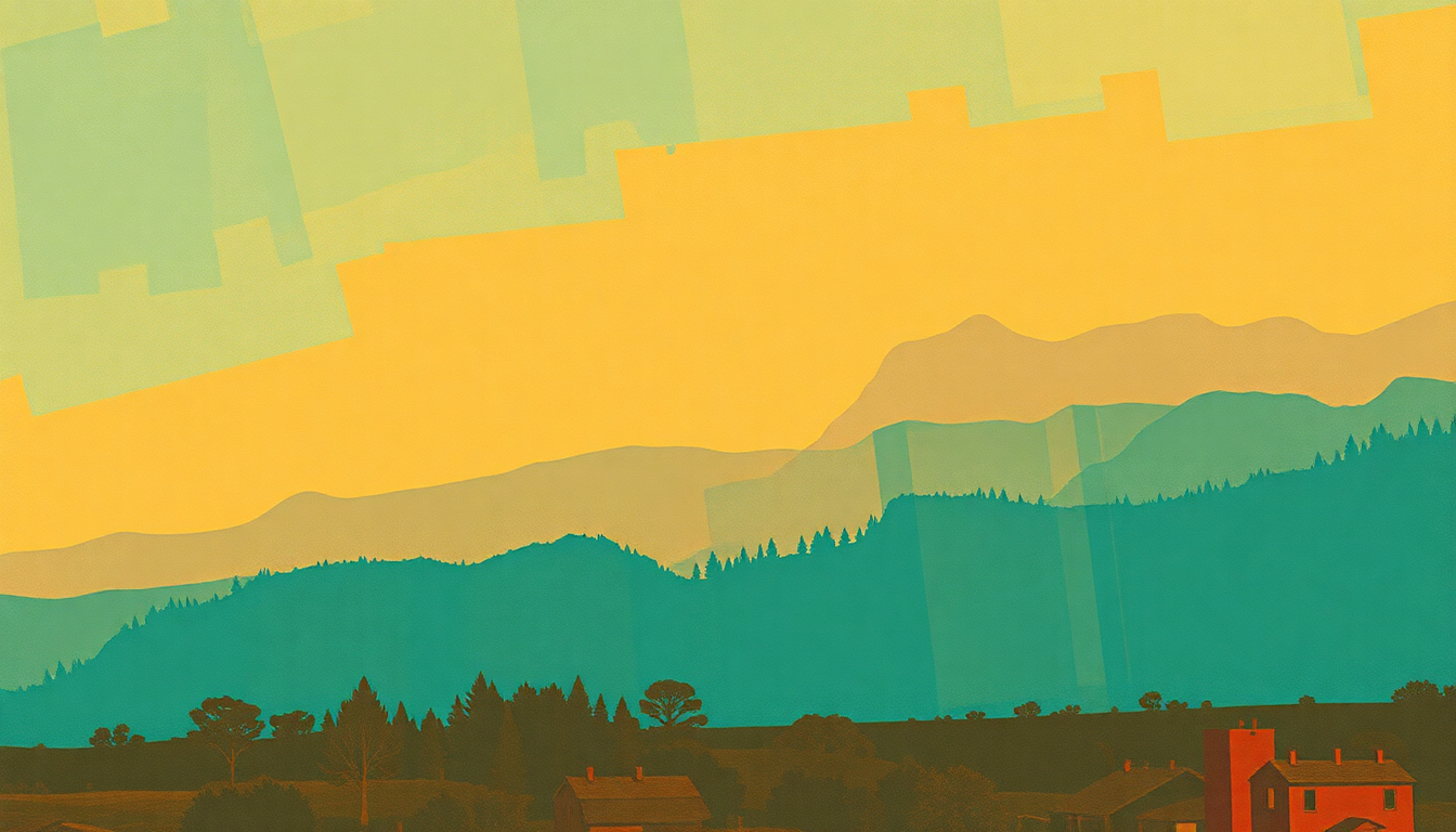 Fan-driven abstract illustration evoking the emotional arc of Talkin' Blues by Bob Marley & The Wailers