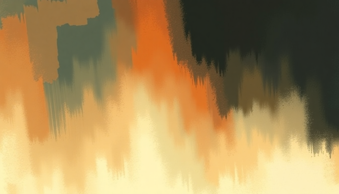 Fan-driven abstract illustration evoking the emotional arc of Teach Me by Musiq Soulchild