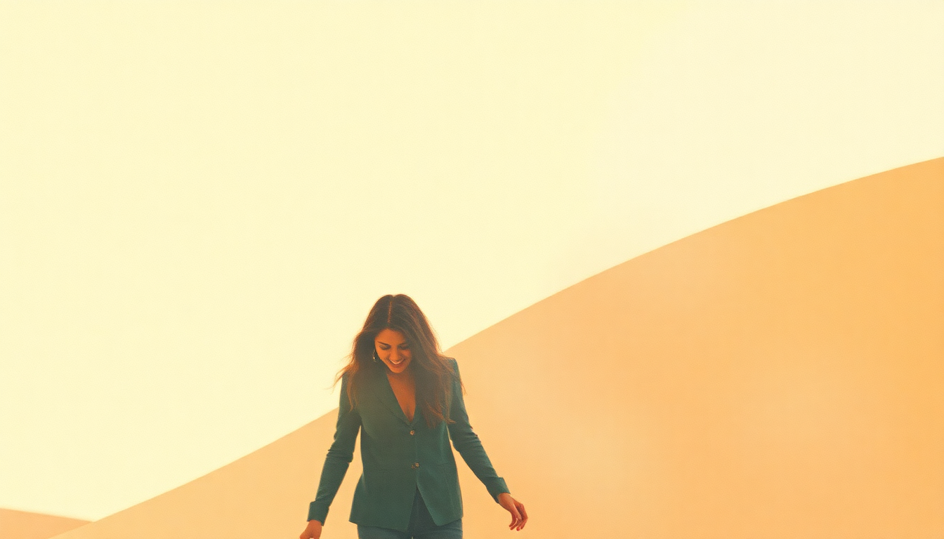 Fan-driven abstract illustration evoking the emotional arc of Techno Cumbia by Selena