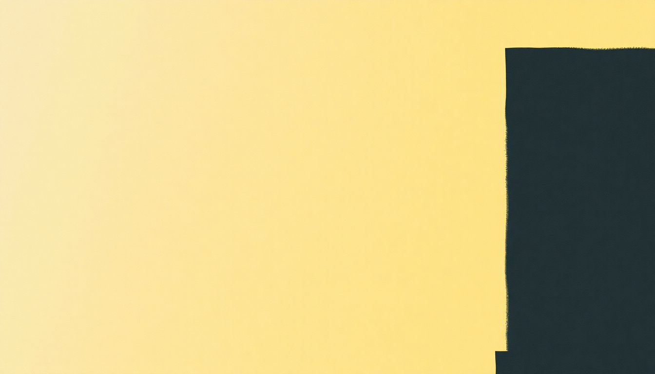 Fan-driven abstract illustration evoking the emotional arc of Television by Sunny Day Real Estate