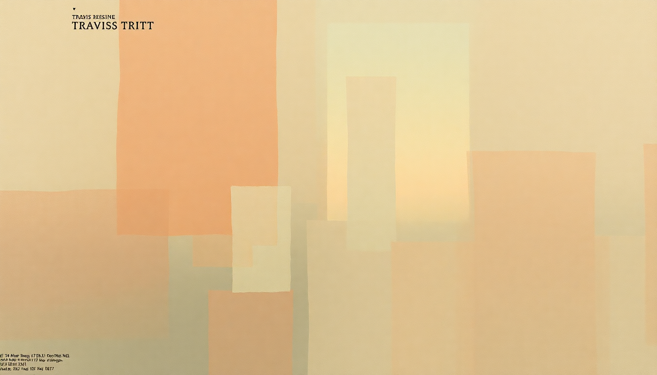 Fan-driven abstract illustration evoking the emotional arc of Tell Me I Was Dreaming by Travis Tritt