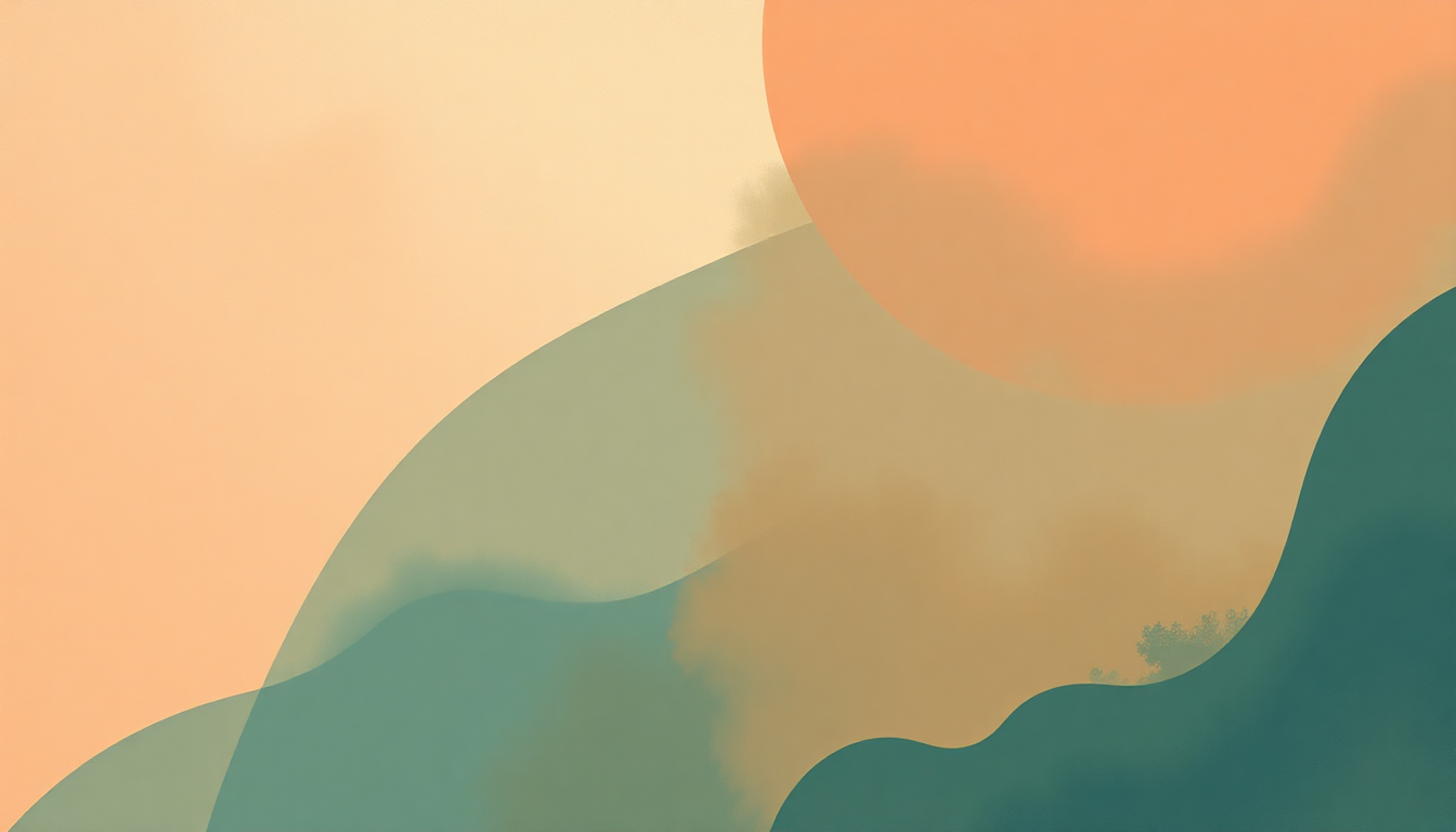 Fan-driven abstract illustration evoking the emotional arc of Tempo by Lizzo