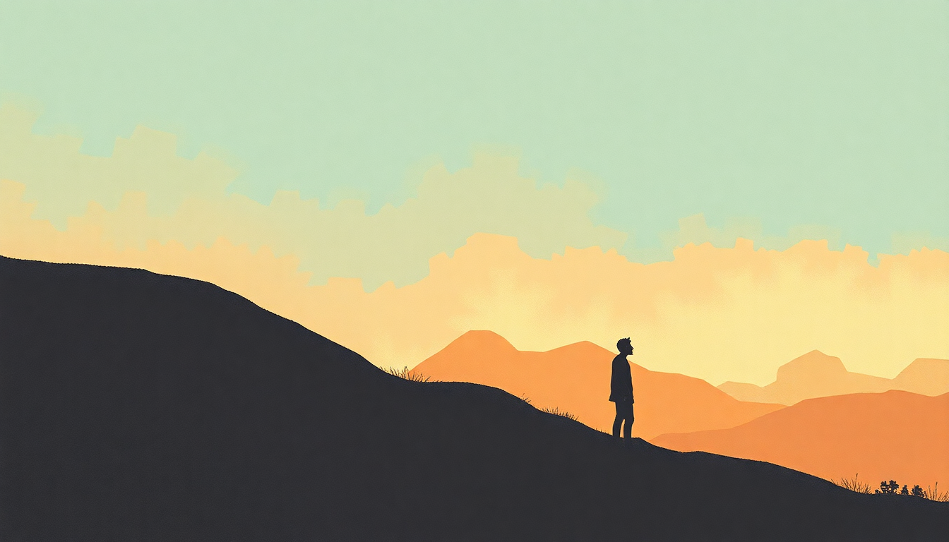 Fan-driven abstract illustration evoking the emotional arc of Tenderness by Rancid