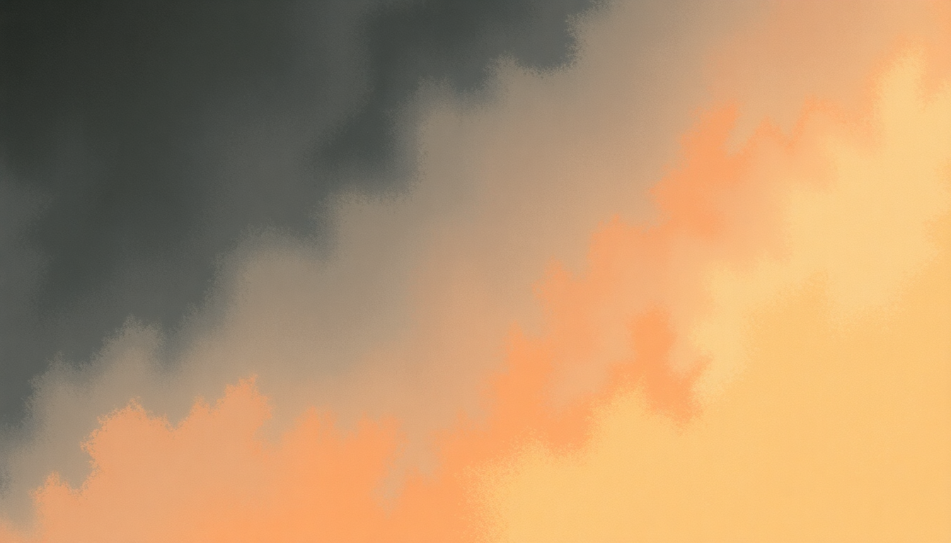 Fan-driven abstract illustration evoking the emotional arc of Territorial Pissings by Nirvana