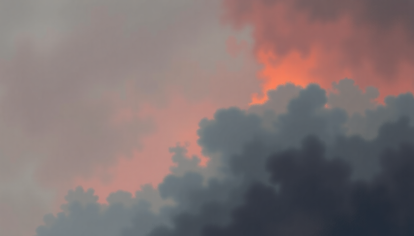 Fan-driven abstract illustration evoking the emotional arc of Thank God by Travis Scott