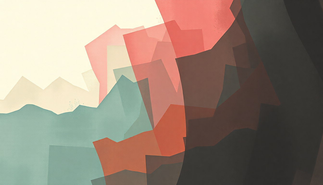 Fan-driven abstract illustration evoking the emotional arc of That's Entertainment by The Jam