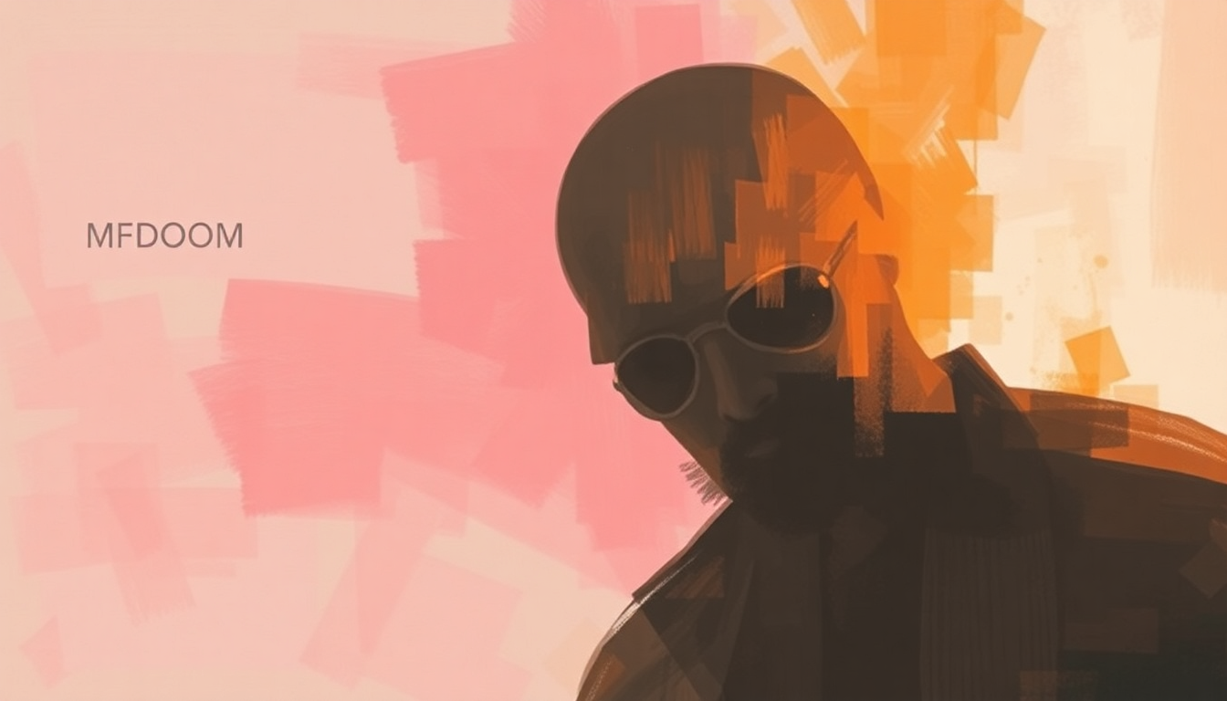 Fan-driven abstract illustration evoking the emotional arc of That's That by MF DOOM