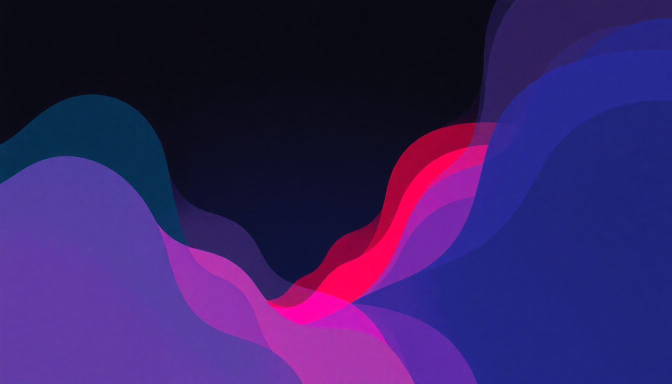 Fan-driven abstract illustration evoking the emotional arc of The Art of Falling Apart by Soft Cell