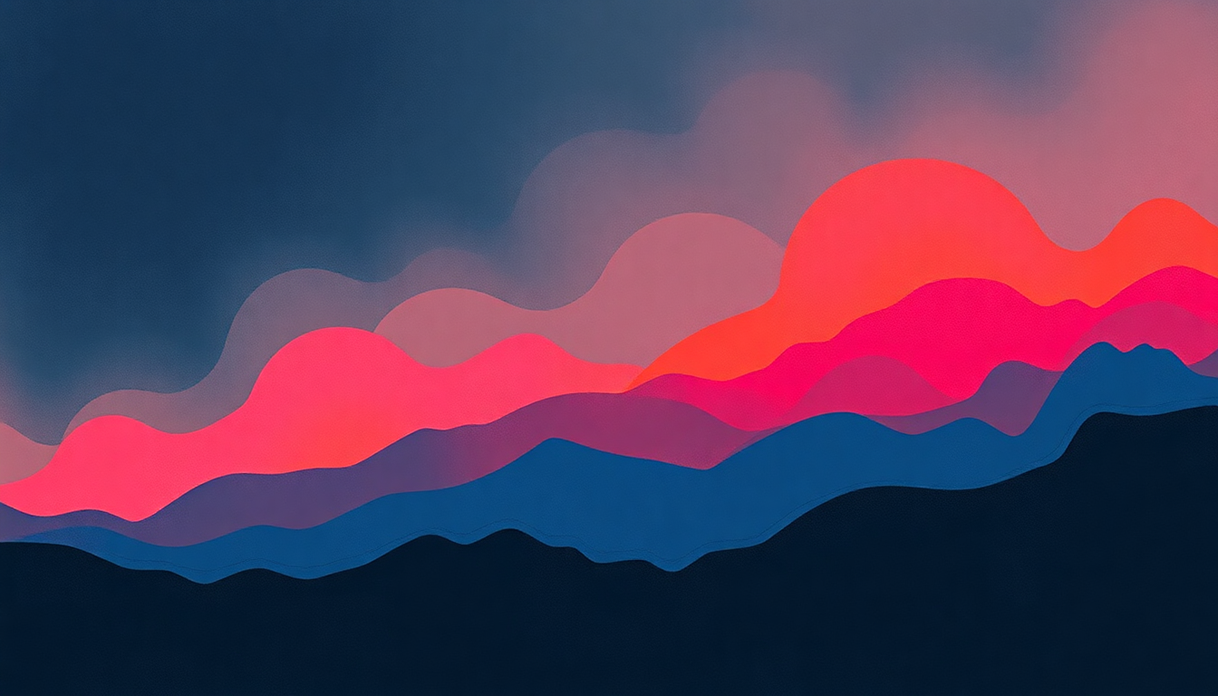 Fan-driven abstract illustration evoking the emotional arc of The Best by Tina Turner