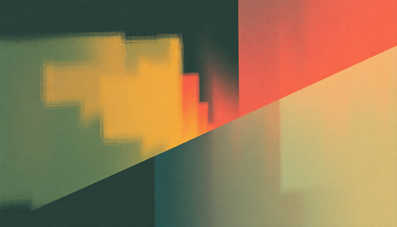 Fan-driven abstract illustration evoking the emotional arc of The Box by Orbital