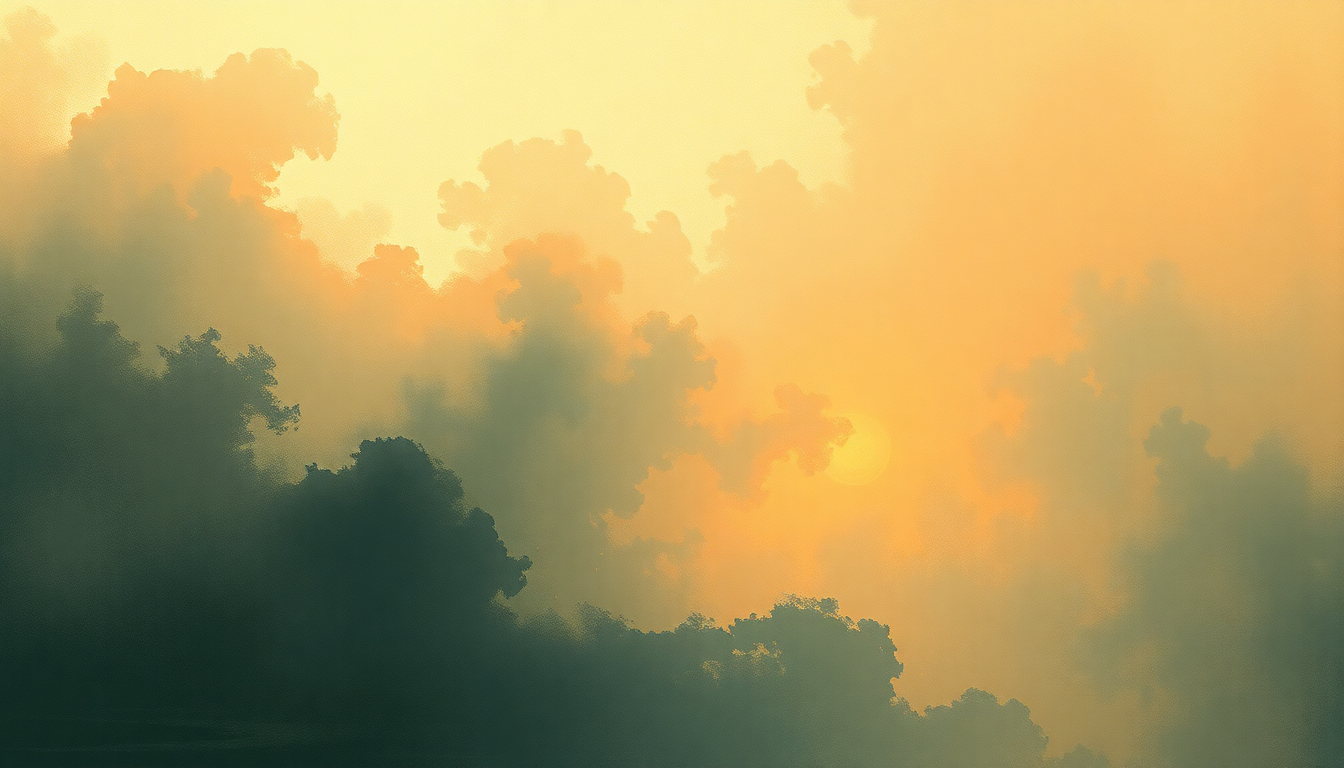 Fan-driven abstract illustration evoking the emotional arc of The Endless Enigma by Emerson Lake and Palmer