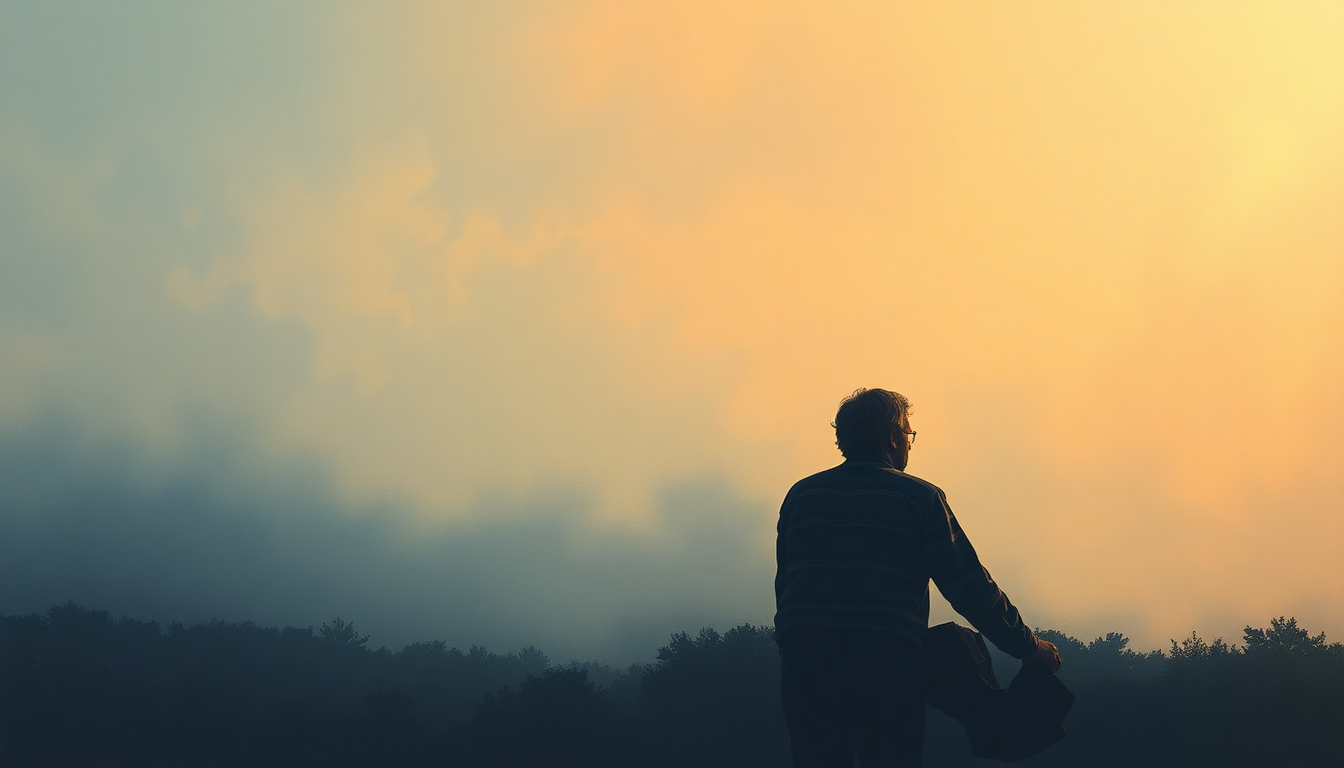 Fan-driven abstract illustration evoking the emotional arc of The Gambler by Kenny Rogers