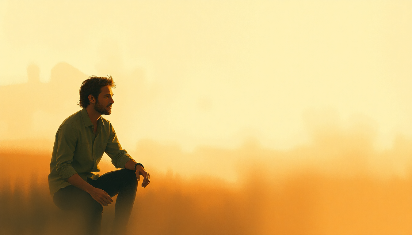 Fan-driven abstract illustration evoking the emotional arc of The Good Stuff by Kenny Chesney