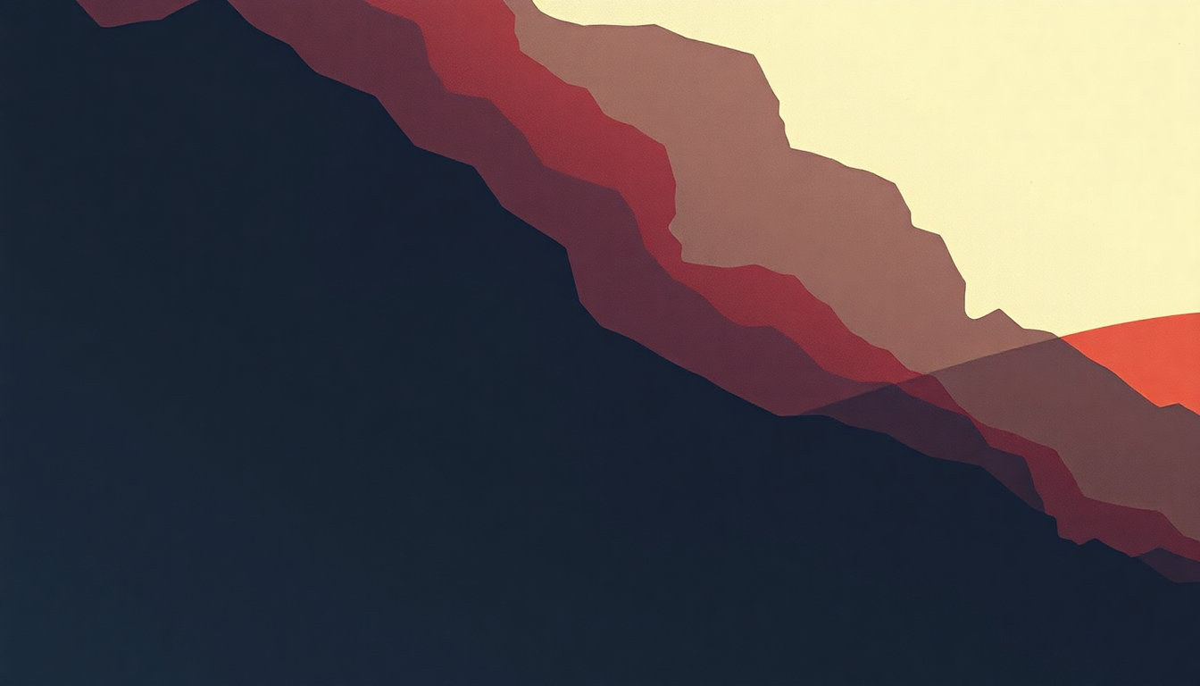 Fan-driven abstract illustration evoking the emotional arc of the grudge by Olivia Rodrigo